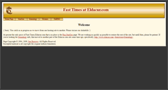Desktop Screenshot of fast-times.eldacur.com